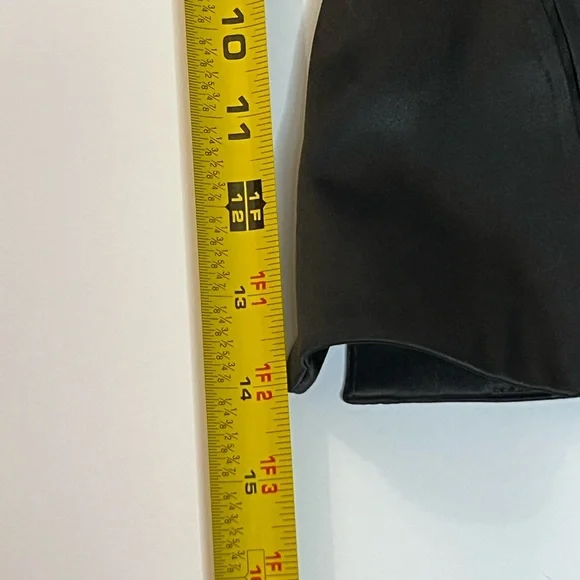 White House Black Market Black Satin and Lace Bustier - Picture 11 of 13